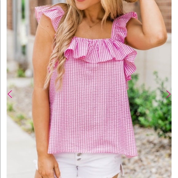 Pink Lily Tops - Pink Lily found my heart top